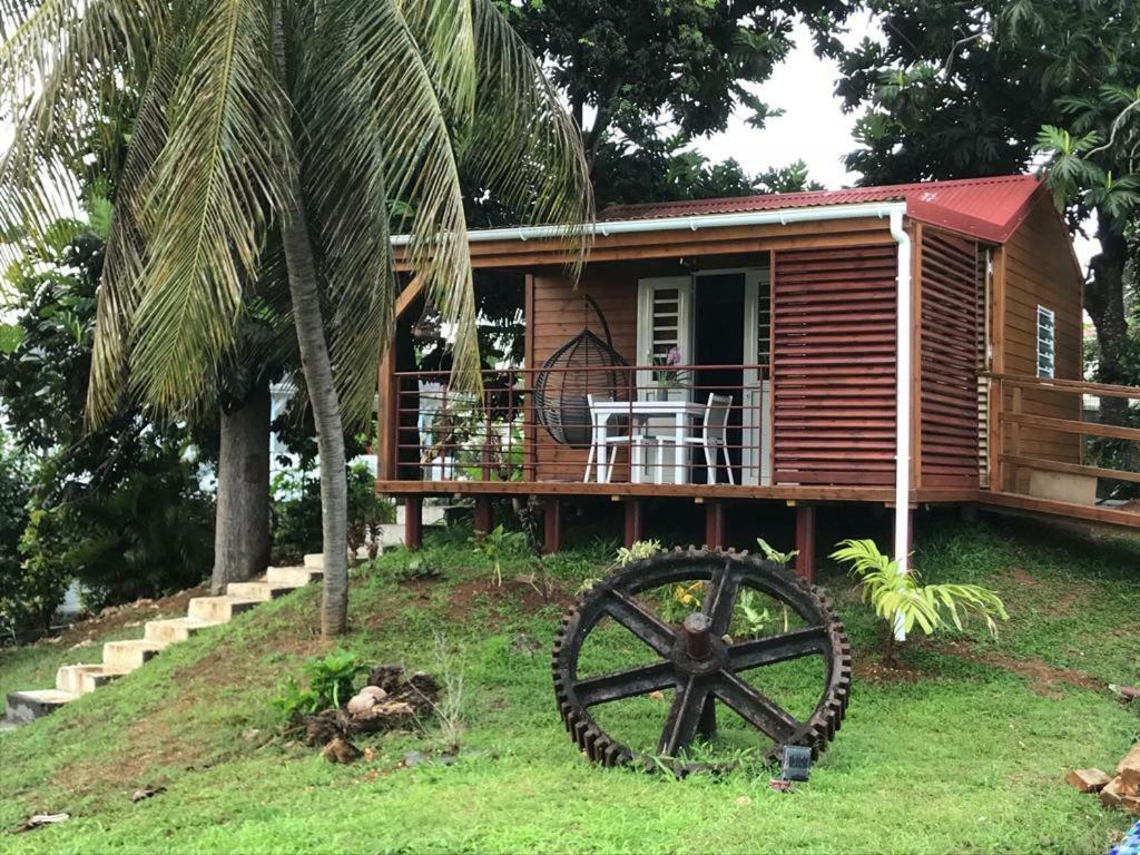 Charmant Bungalow Au Coeur De L'Ile Baie-Mahault Ngoại thất bức ảnh